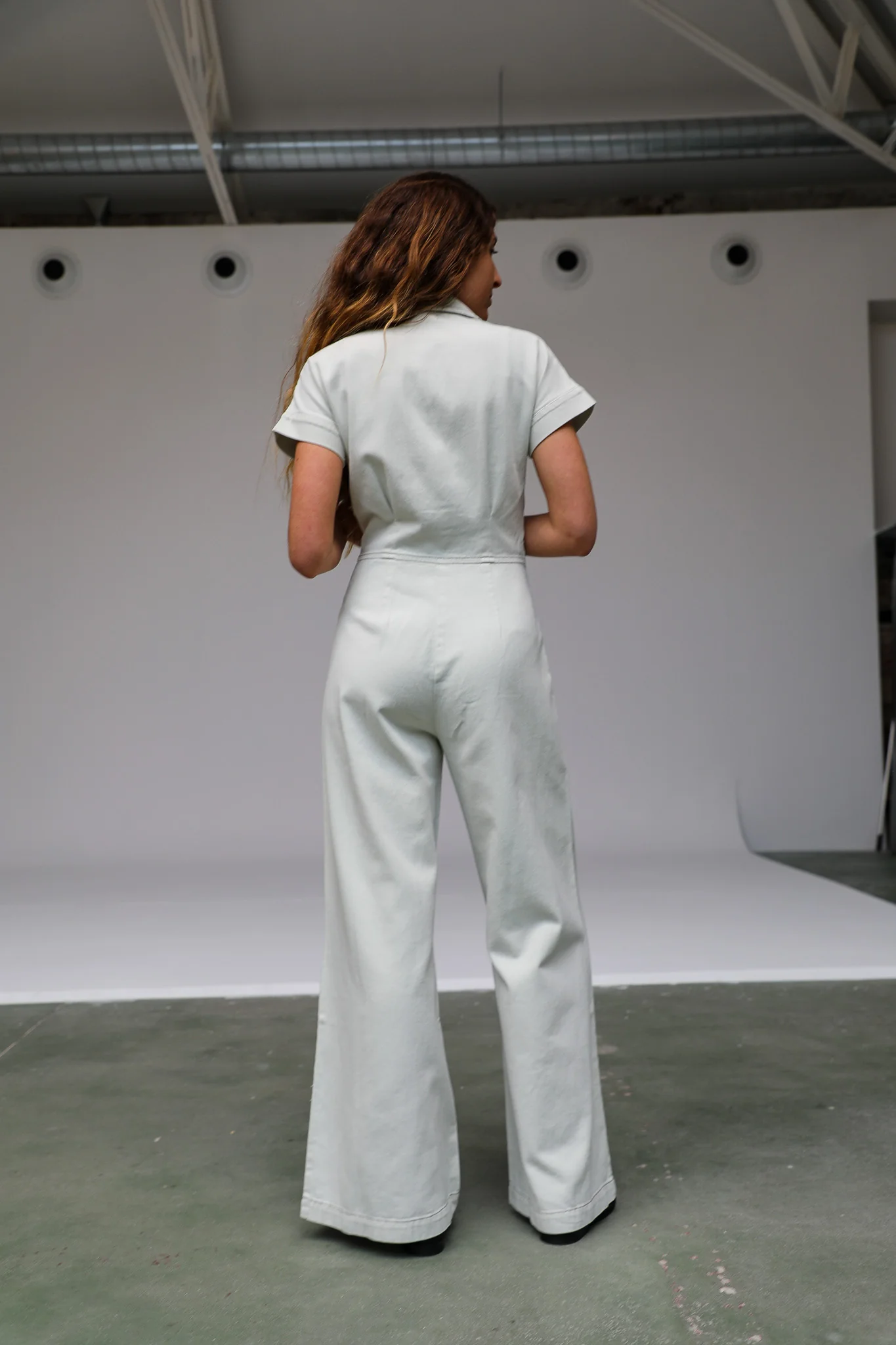 Buttons Romper Natural - Image 7