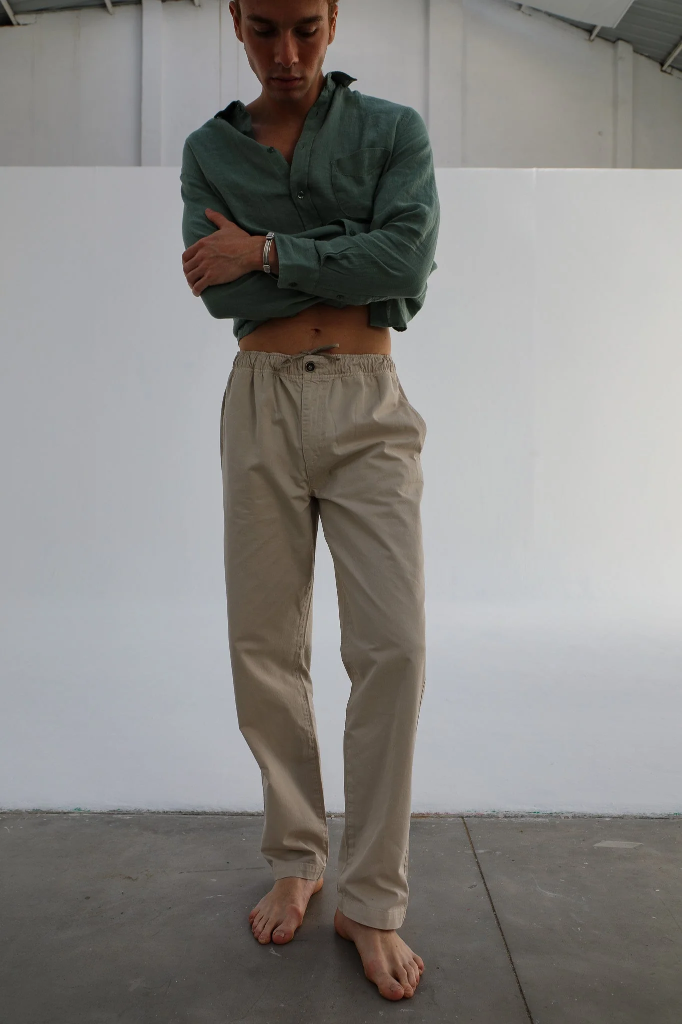 Cool Comfy Pants Beige - Image 5