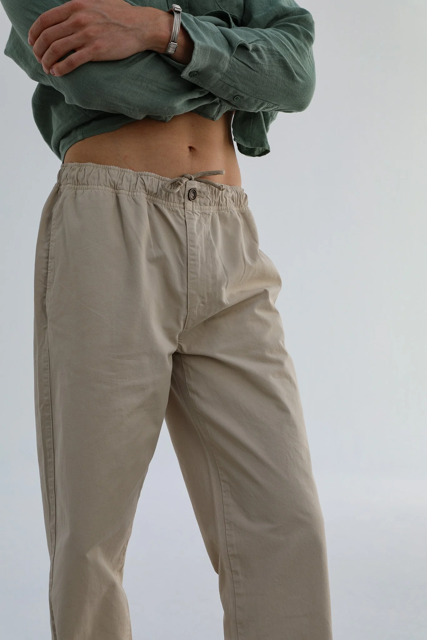 Cool Comfy Pants Beige - Image 6