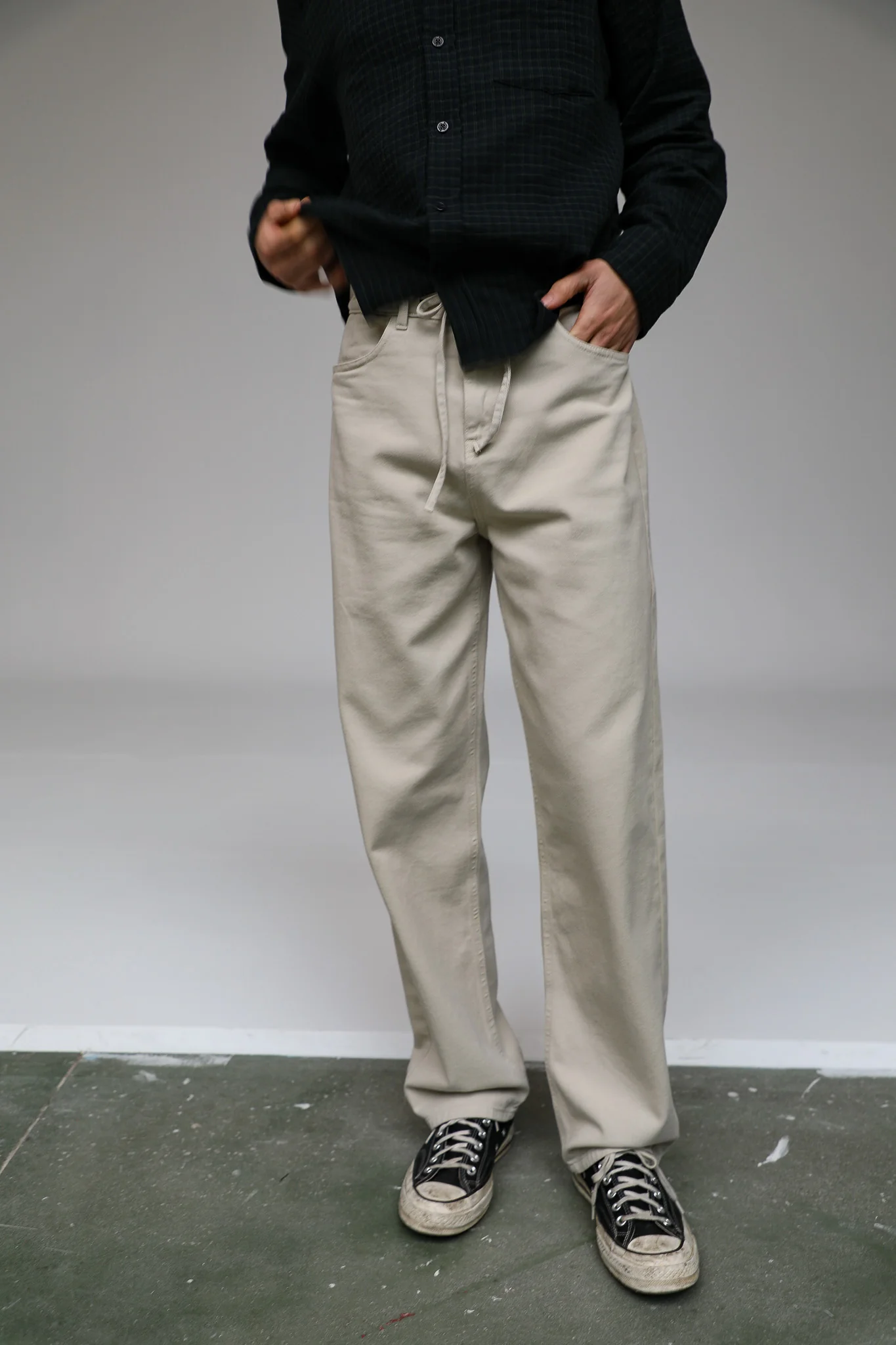 Cool Comfy Pants Beige - Image 7