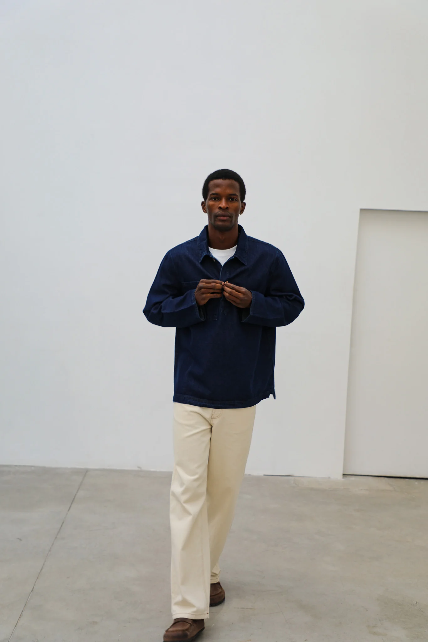 Dark Denim Polo - Image 5