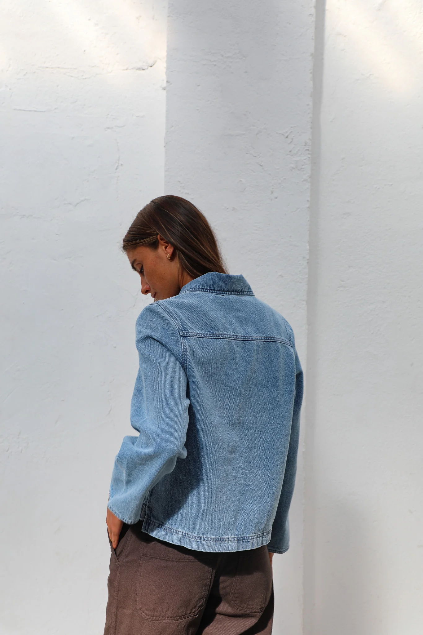 Denim Polo Light Blue - Image 5