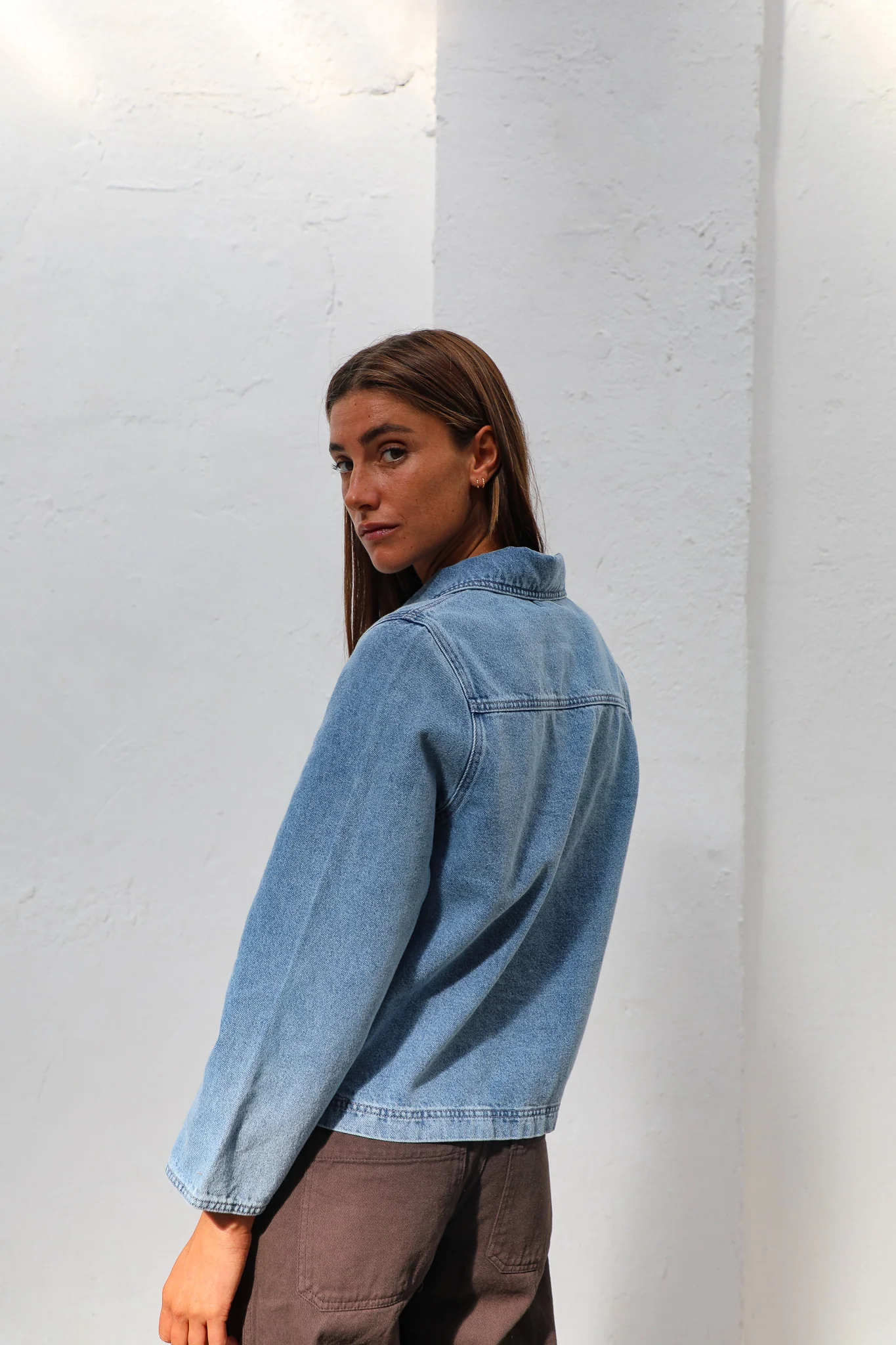 Denim Polo Light Blue - Image 8