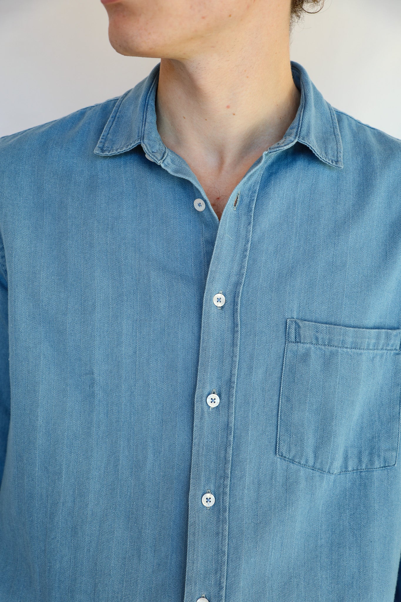 Cool Denim Shirt Blue - Image 5