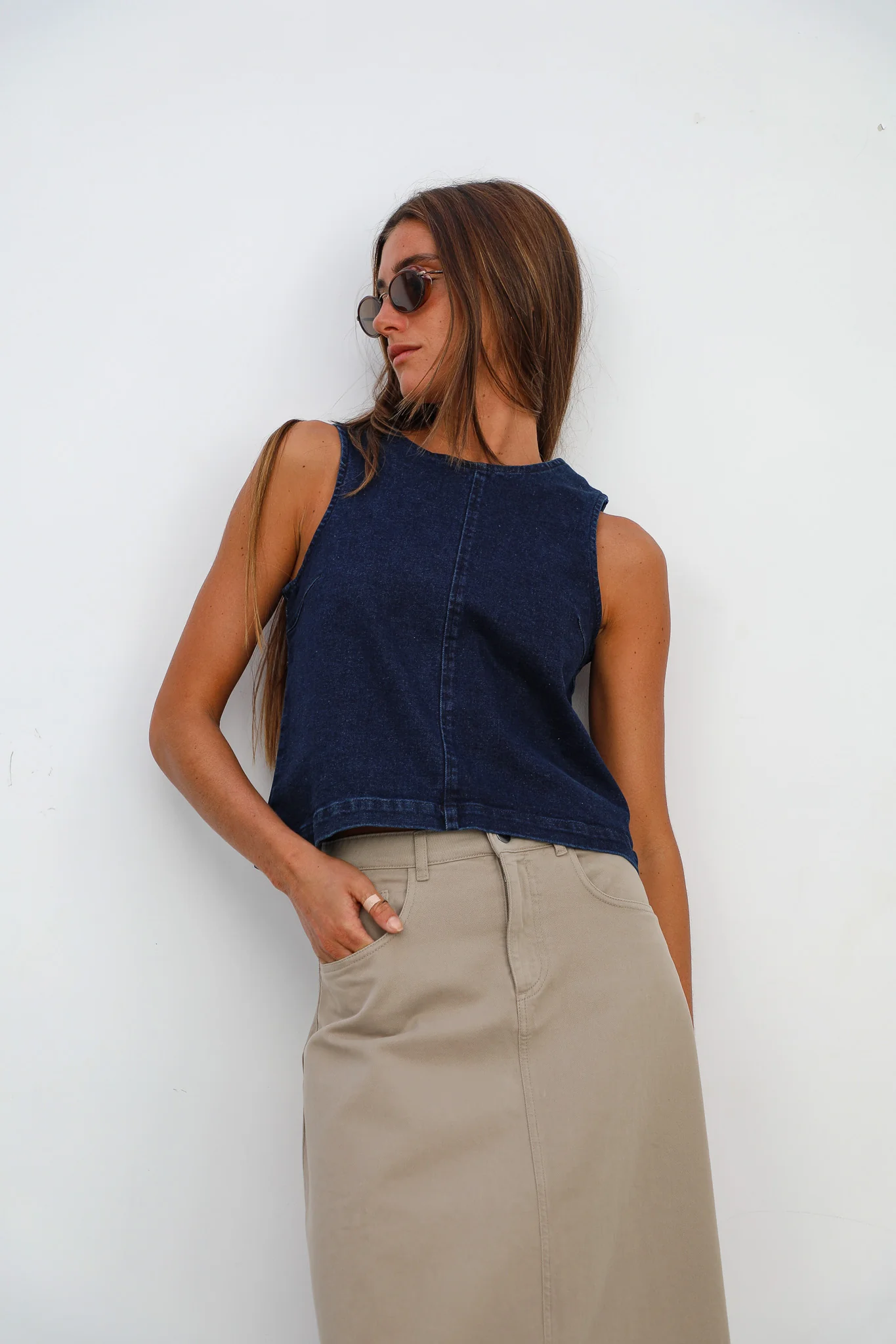 Denim Top Blue - Image 7