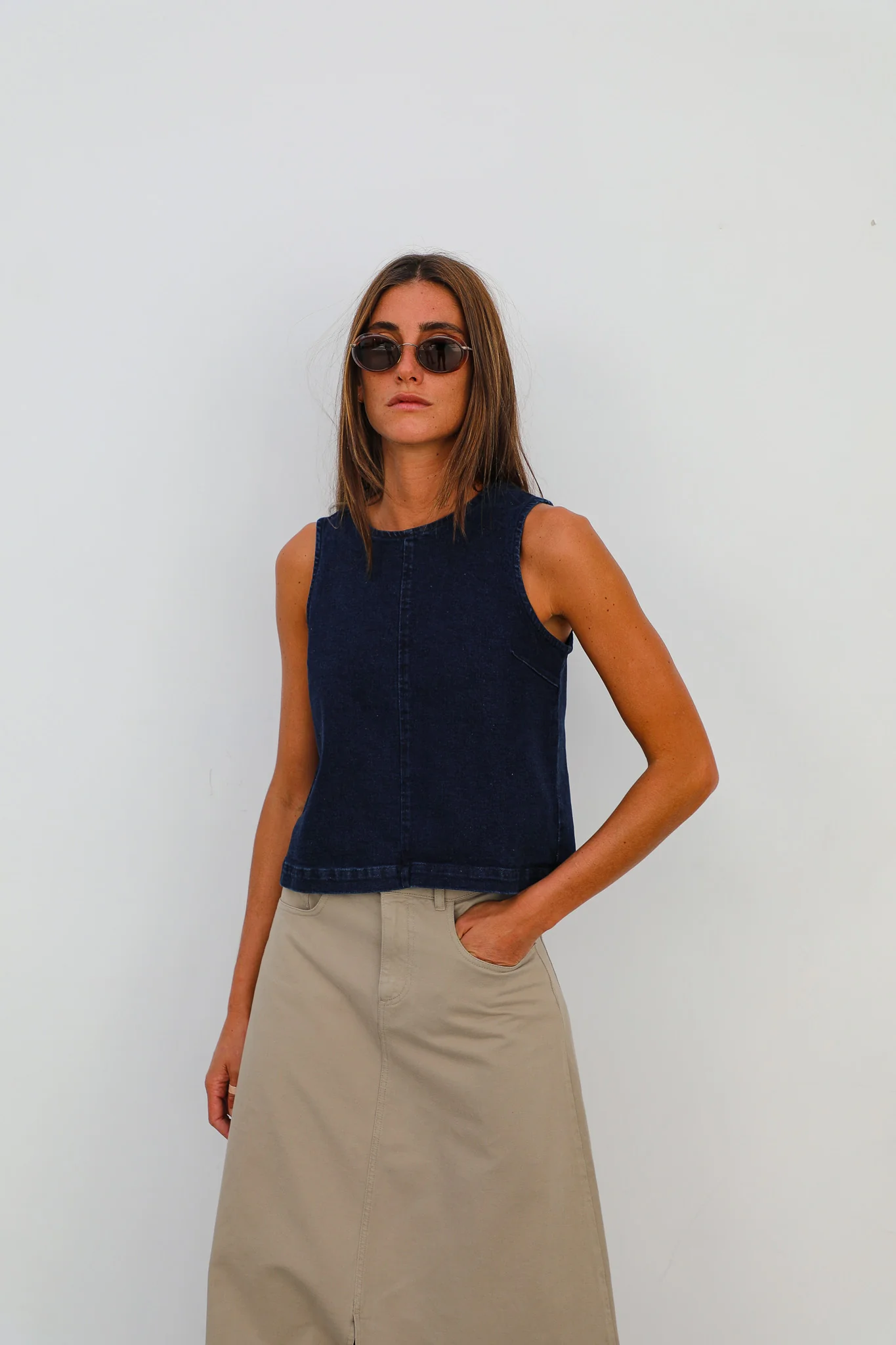 Denim Top Blue - Image 8