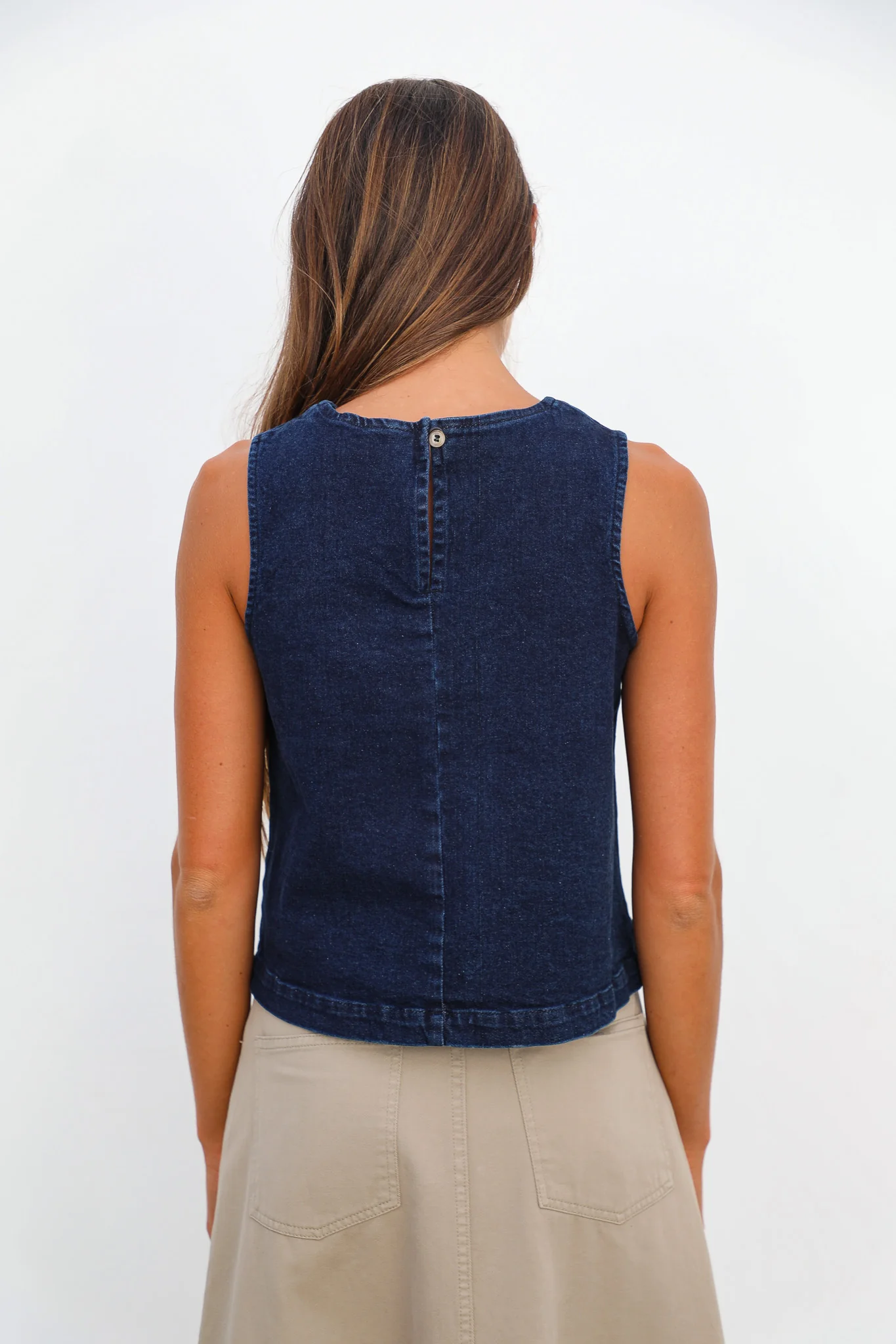 Denim Top Blue - Image 9
