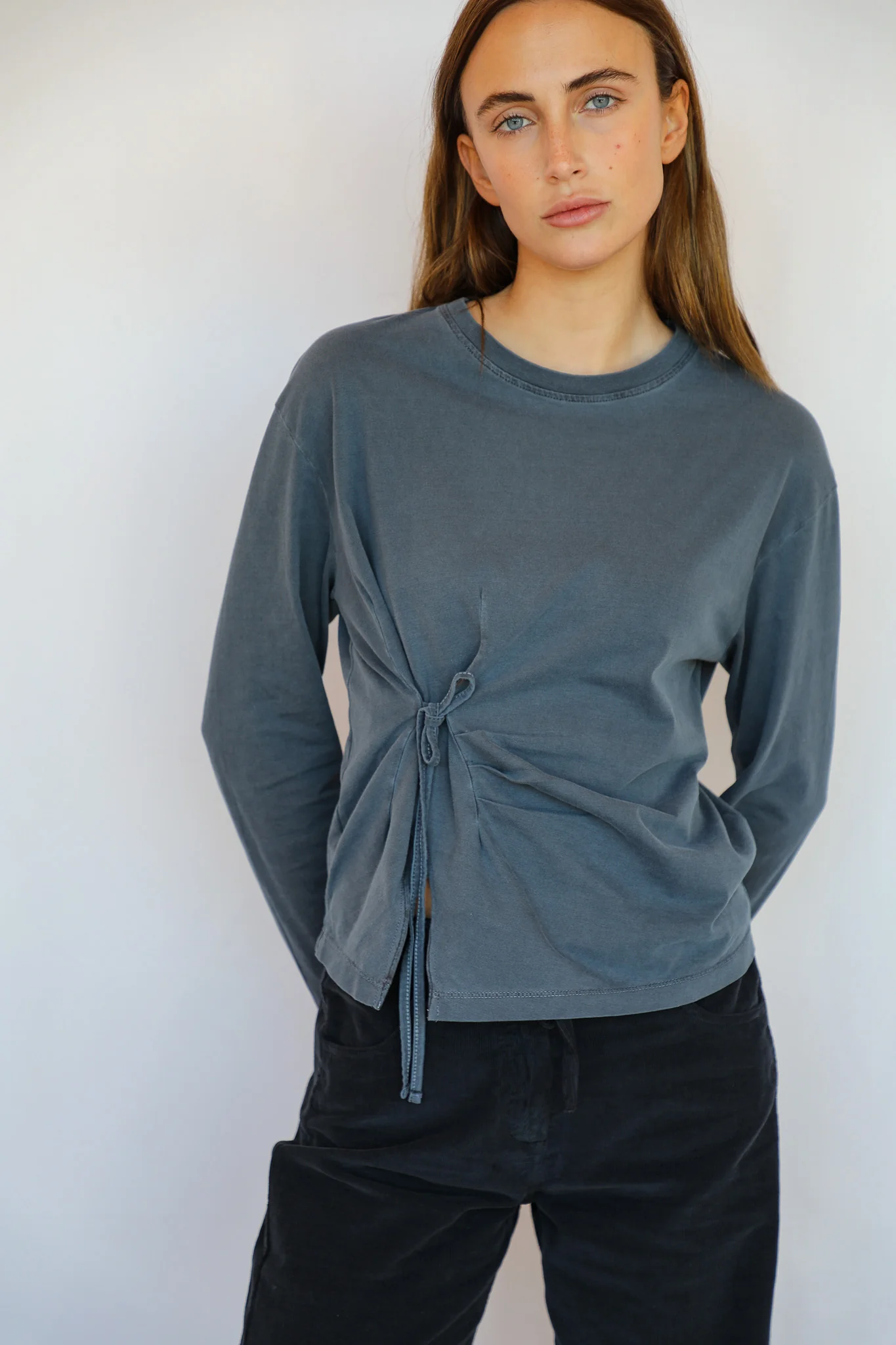 Loop T-Shirt Navy Blue - Image 3