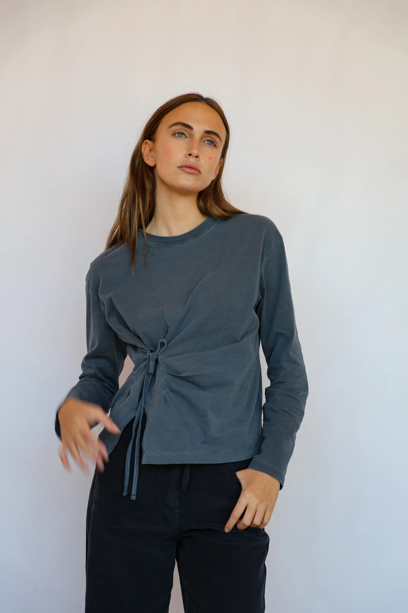 Loop T-Shirt Navy Blue - Image 4