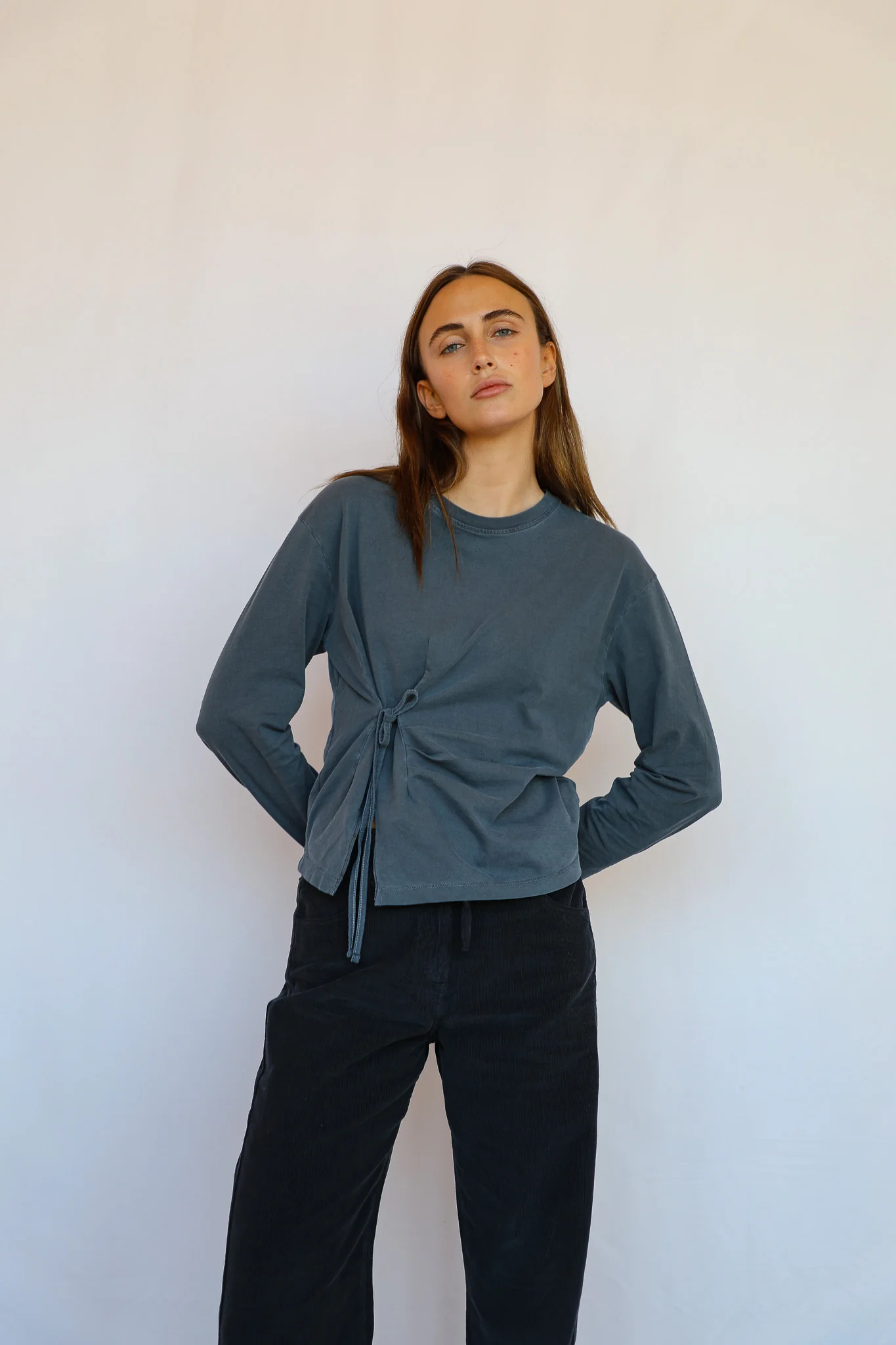 Loop T-Shirt Navy Blue - Image 6