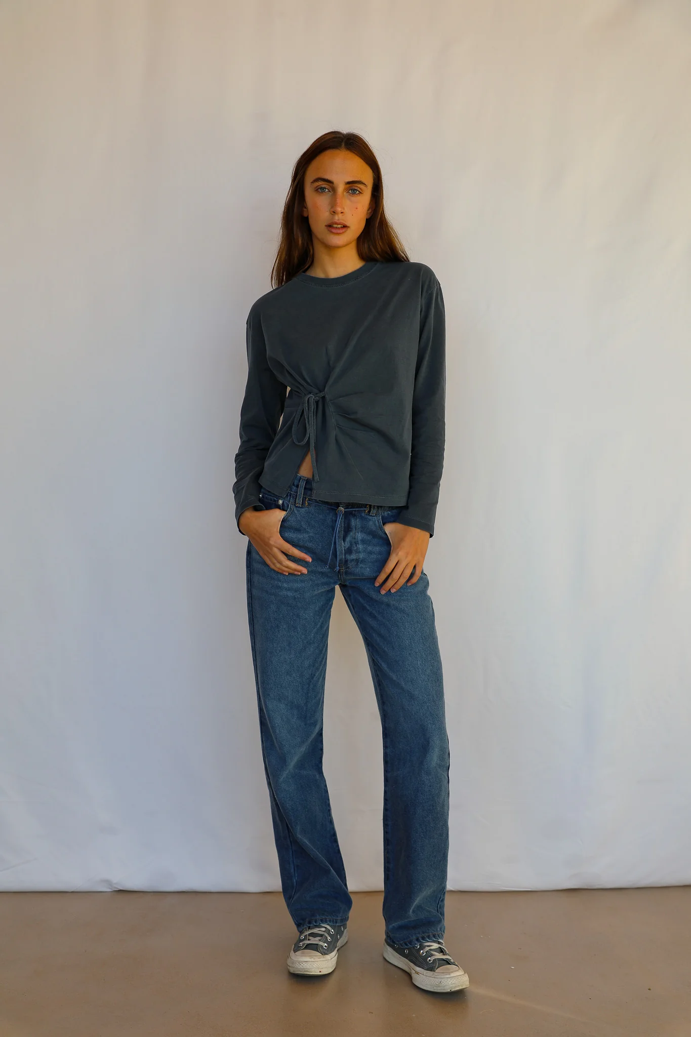 Loop T-Shirt Navy Blue - Image 7