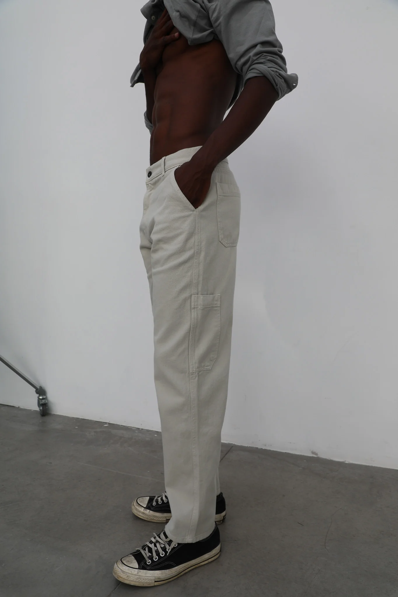 Modern Comfy Pants White - Image 11