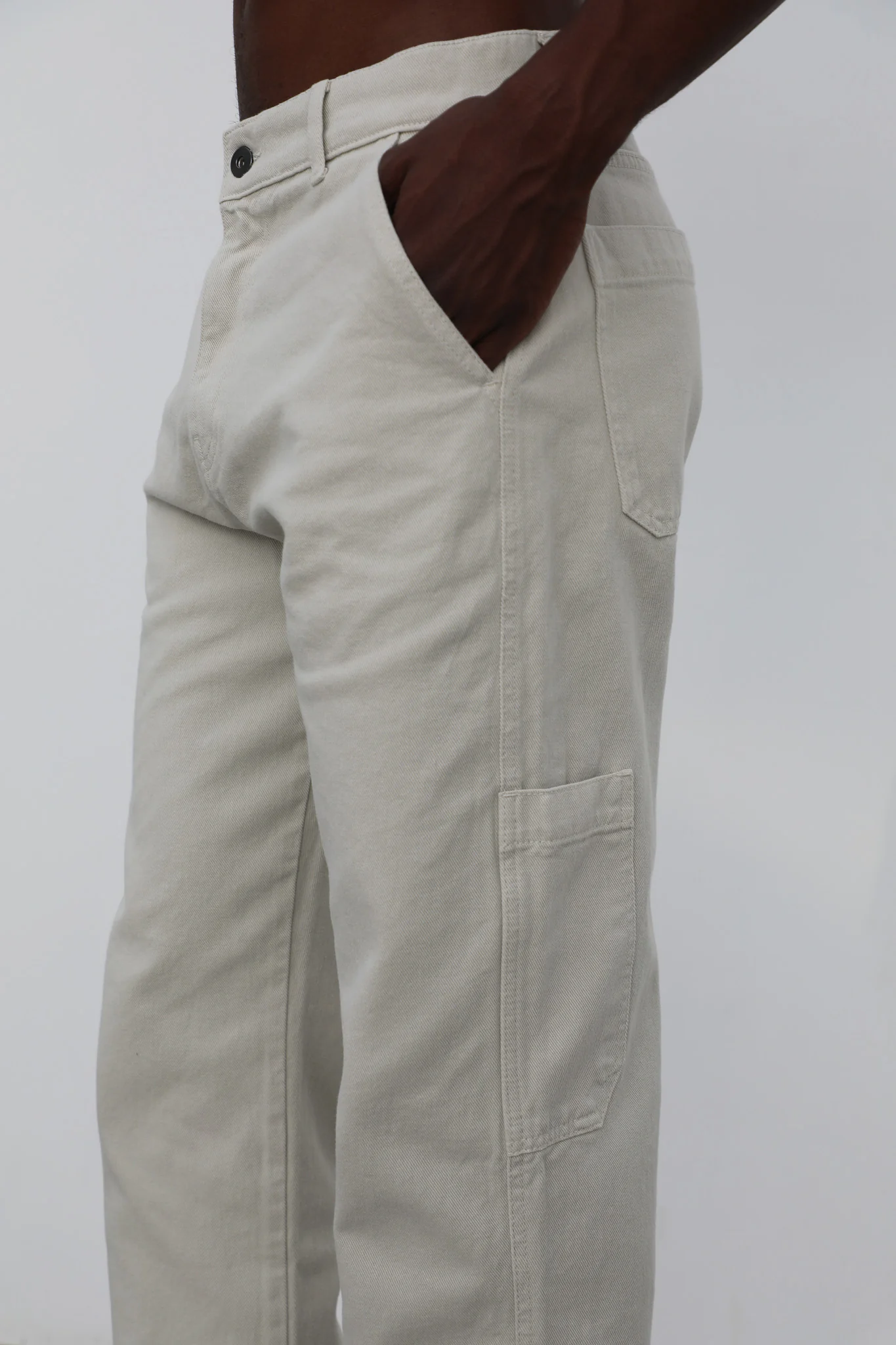 Modern Comfy Pants White - Image 4