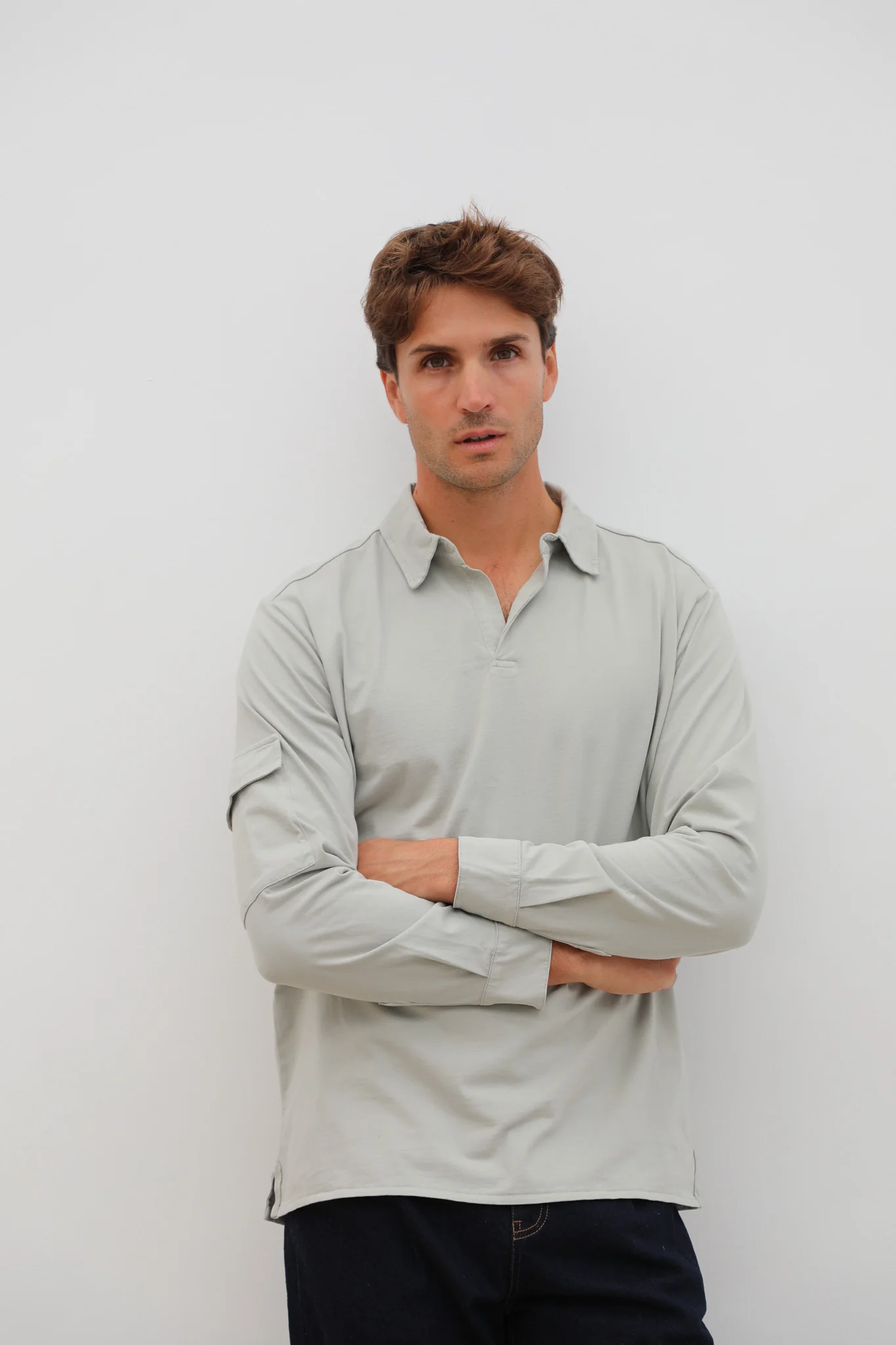 Pocket Modern Polo Light Green  - Image 7