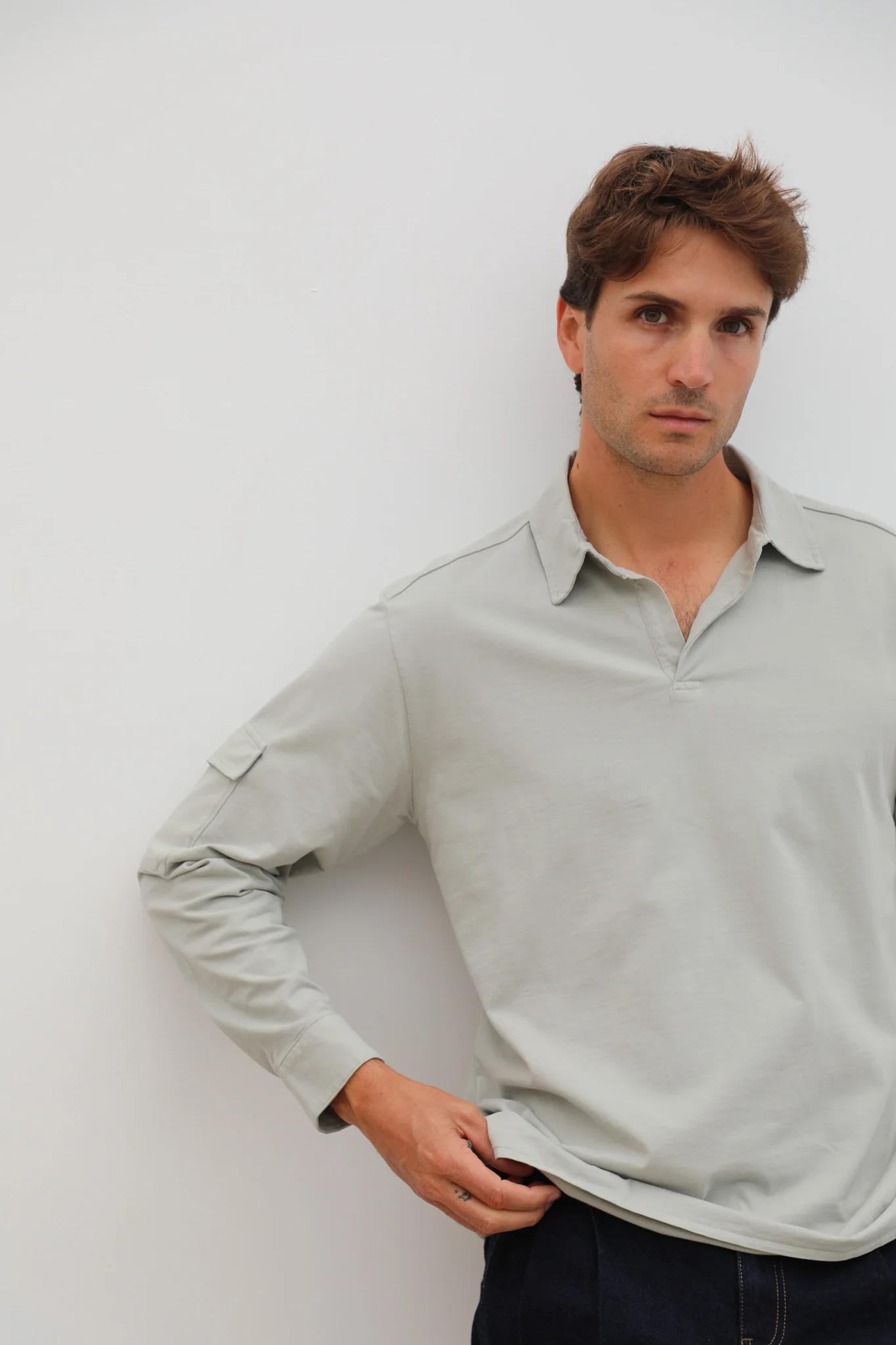 Pocket Modern Polo Light Green  - Image 8