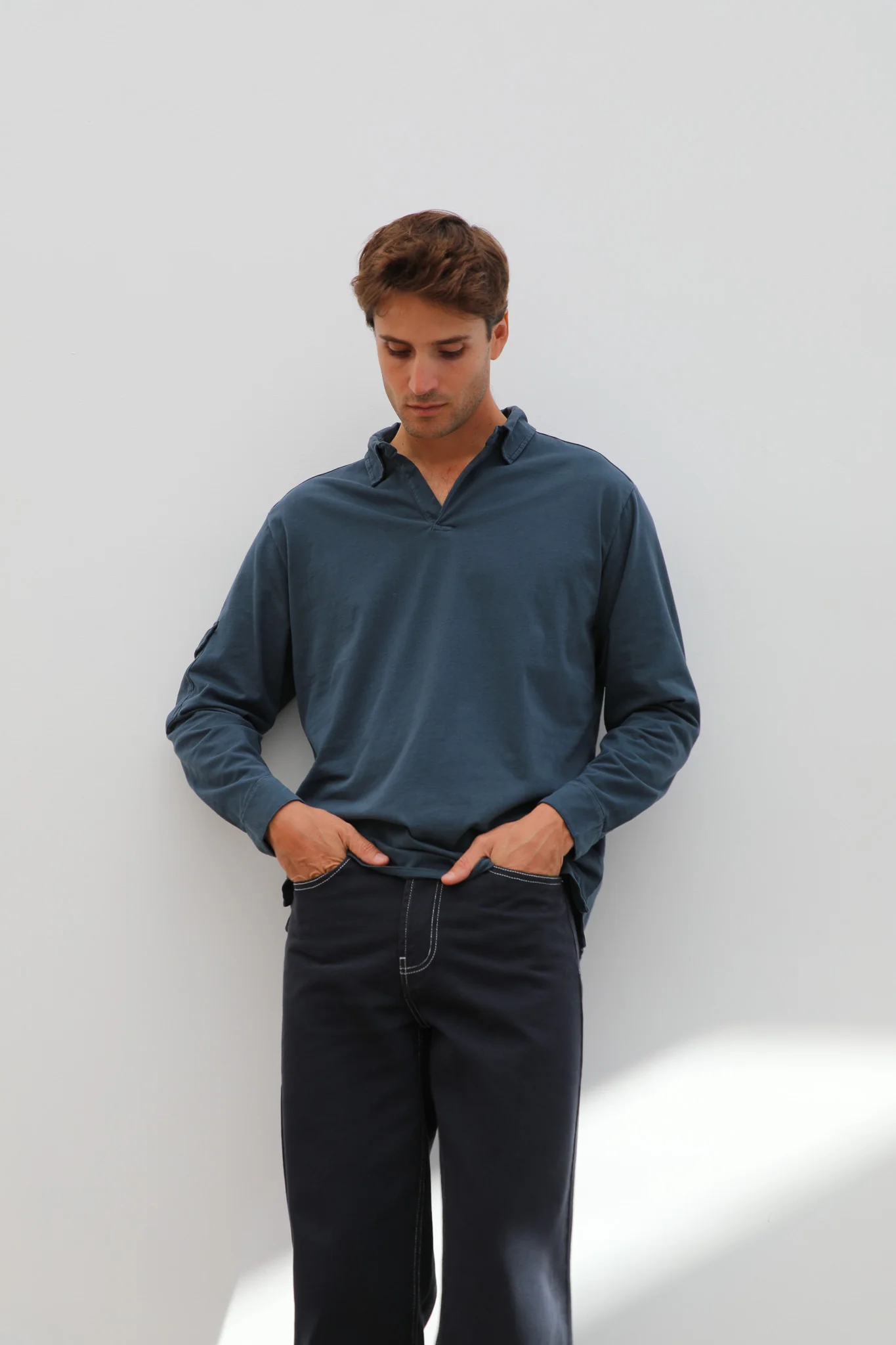 Pocket Modern Polo Petrol - Image 4