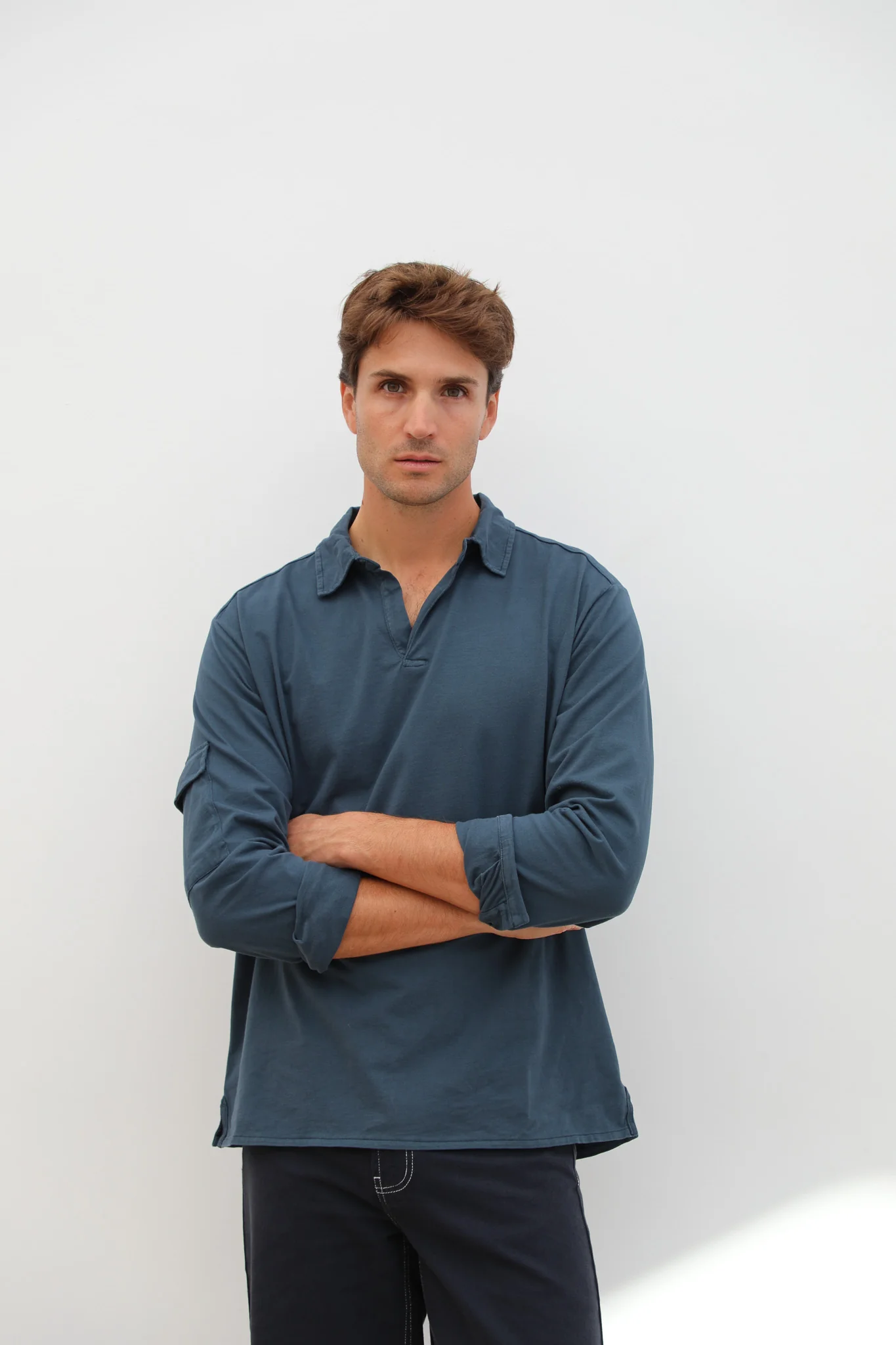 Pocket Modern Polo Petrol - Image 5