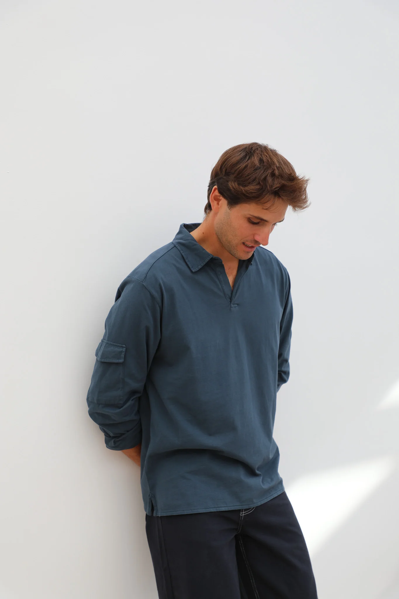 Pocket Modern Polo Petrol - Image 9