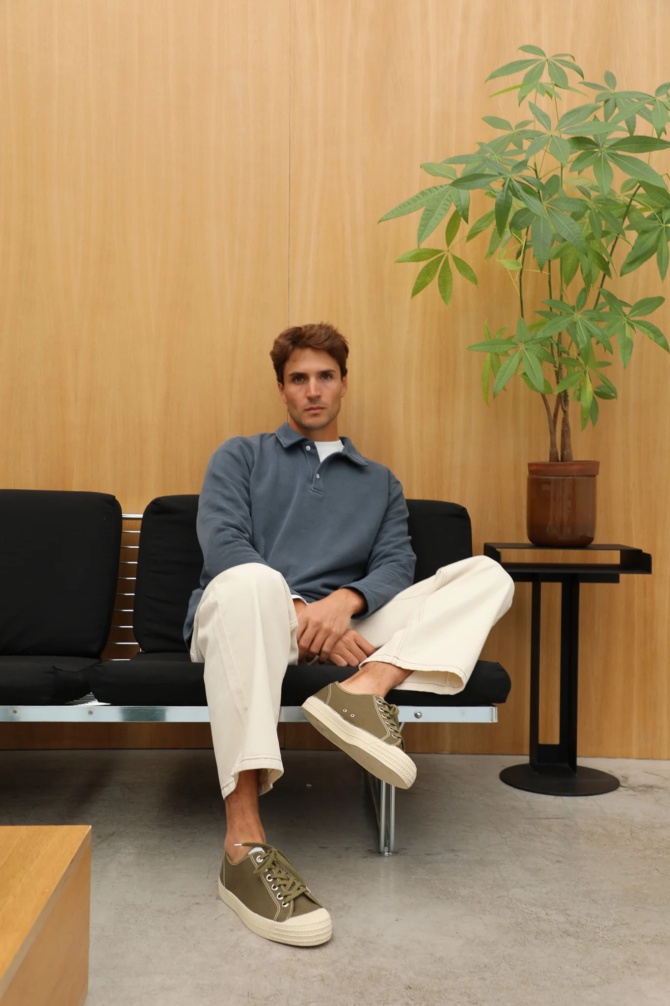 Polo Sweater Dark Blue - Image 7