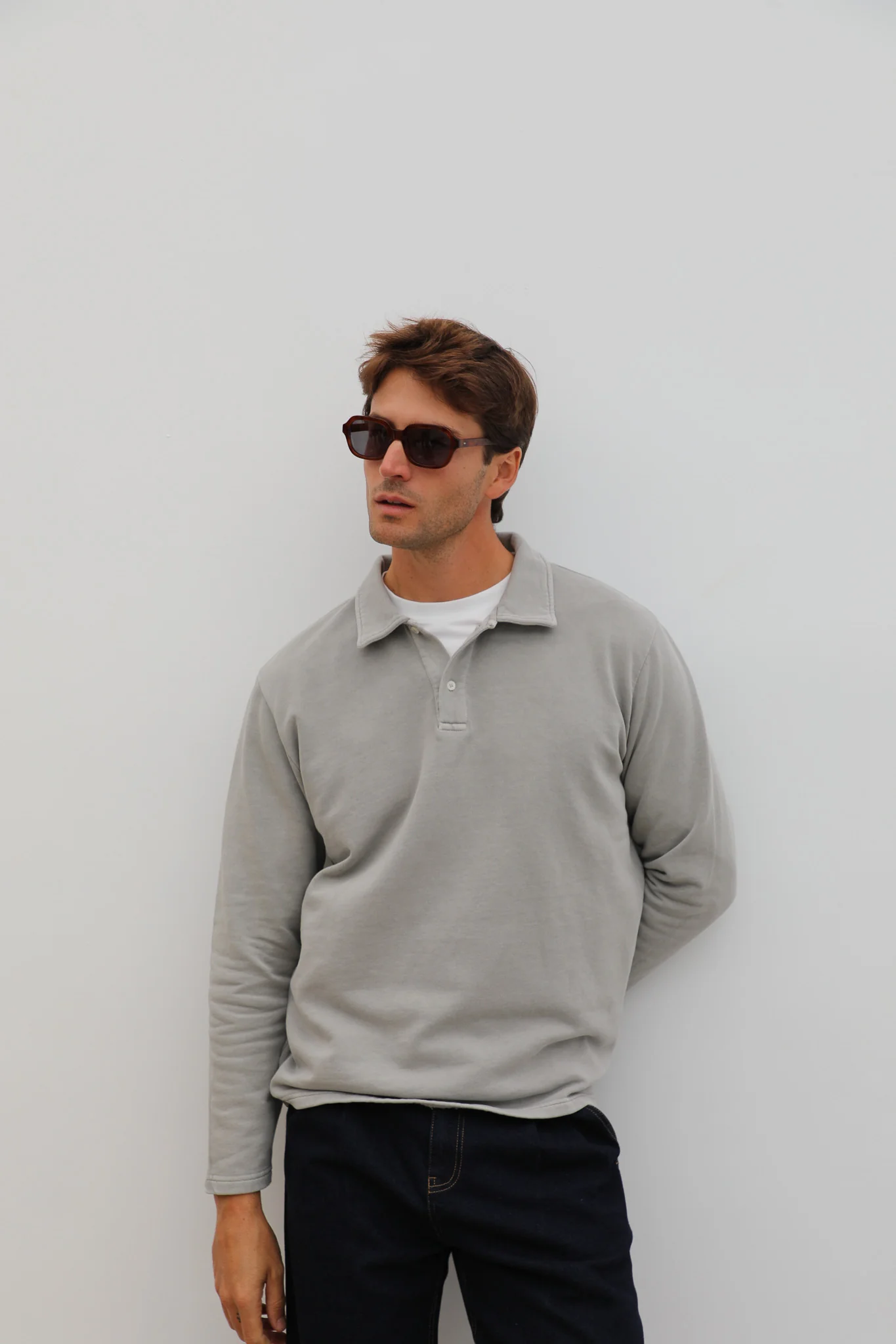 Polo Sweater Grey - Image 11