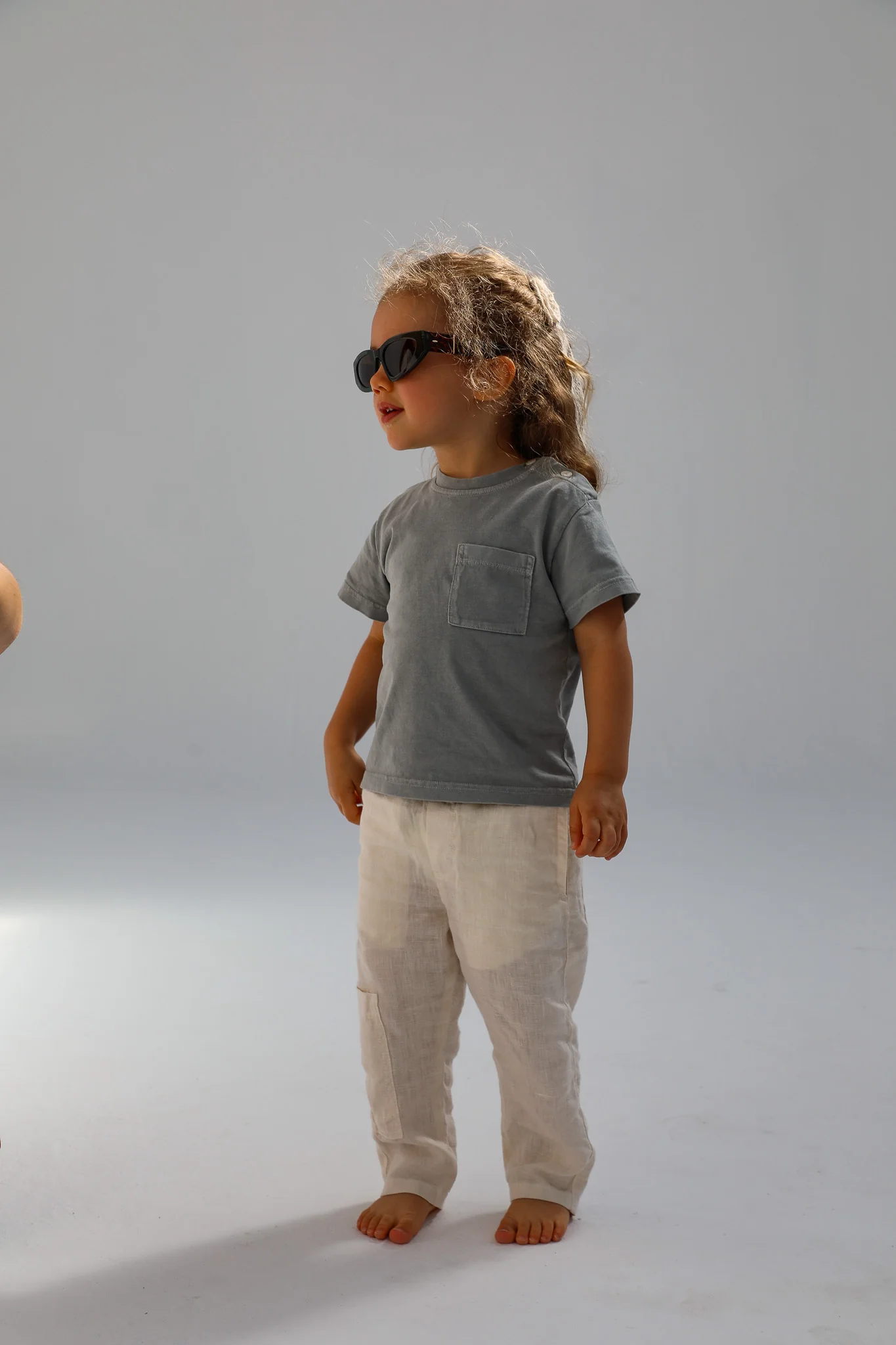 Ramsitos Trendy T-Shirt Light Grey - Image 3