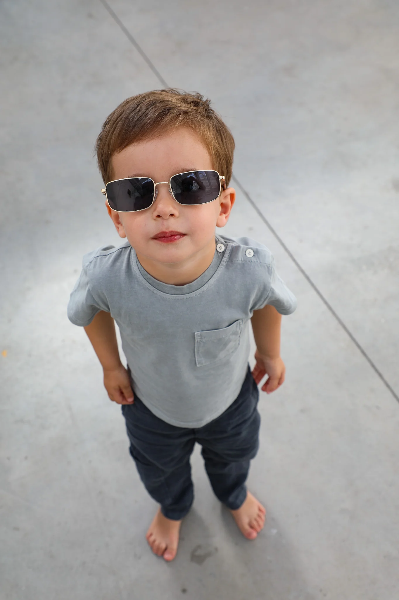 Ramsitos Trendy T-Shirt Light Grey - Image 4