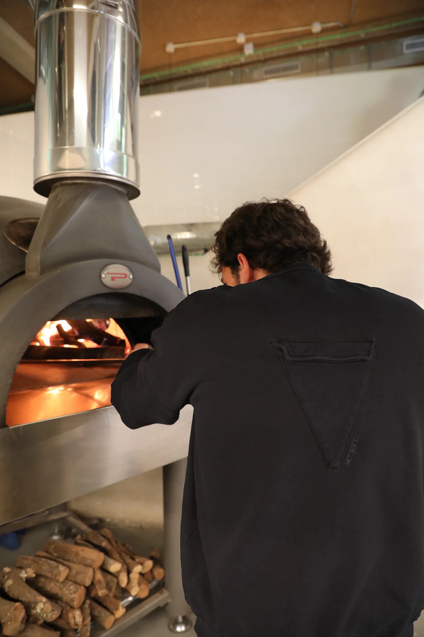 RAMSOS X PARKING PIZZA Sweatshirt Dark Navy - Image 9