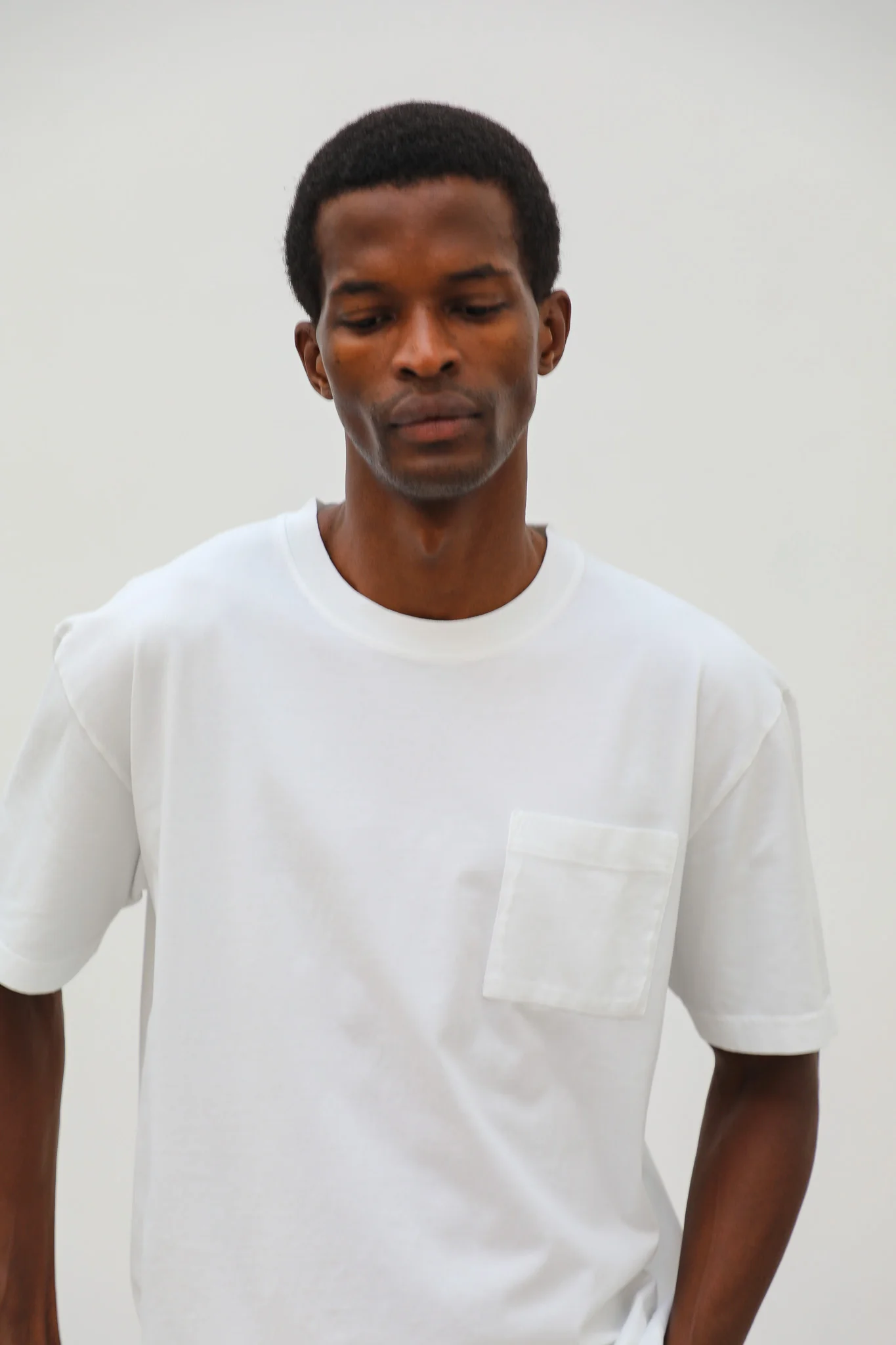 Soft Trendy T-Shirt White - Image 4