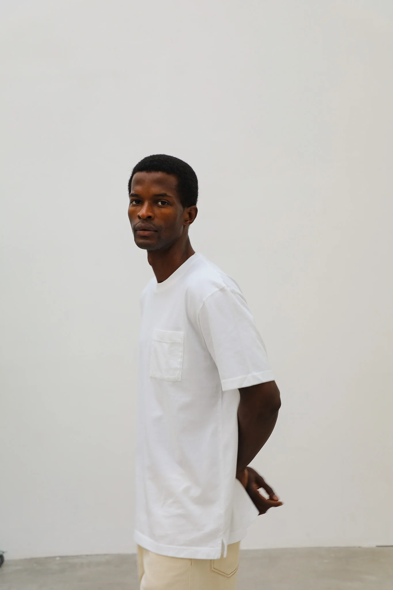 Soft Trendy T-Shirt White - Image 6