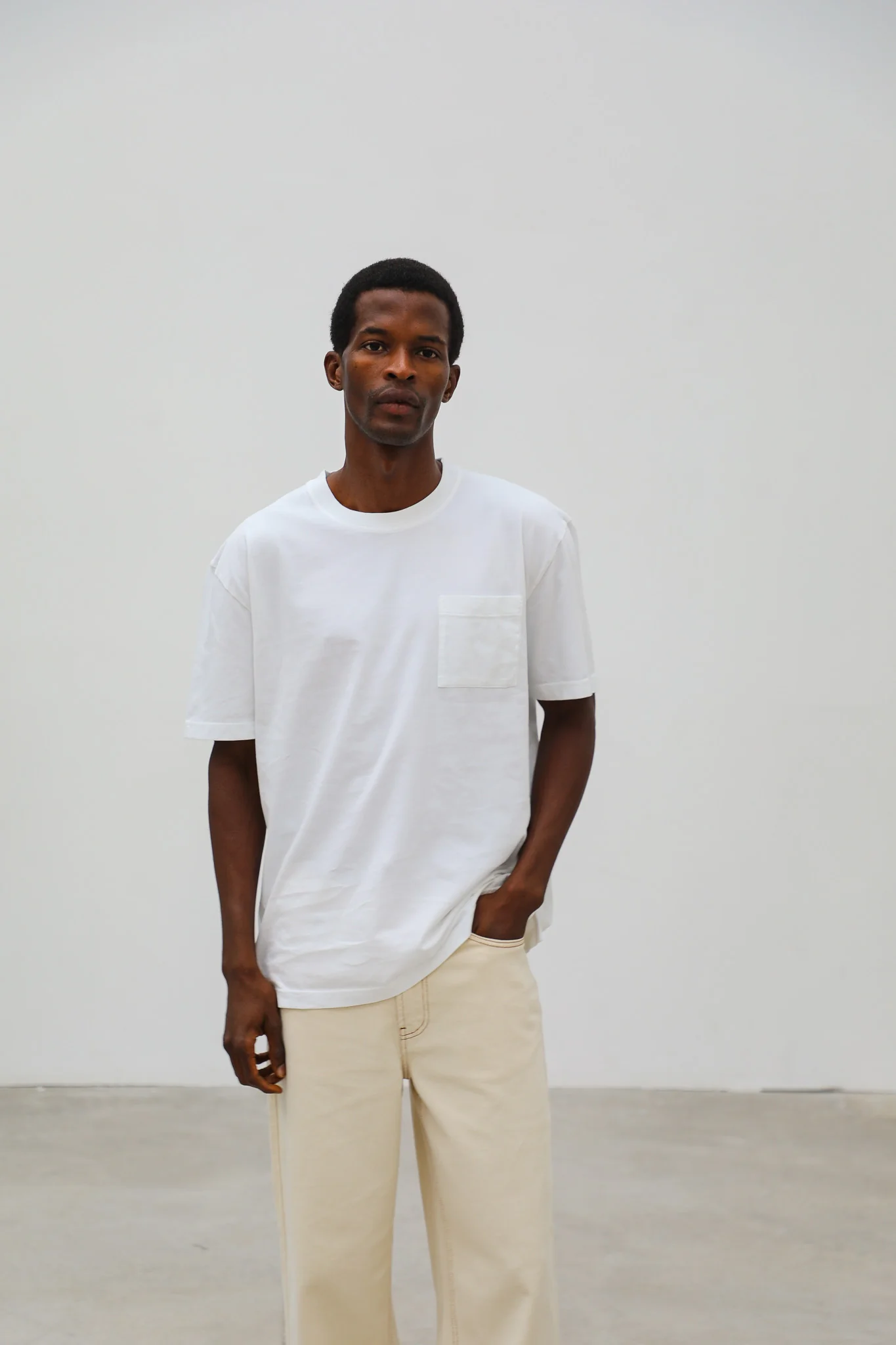 Soft Trendy T-Shirt White - Image 8