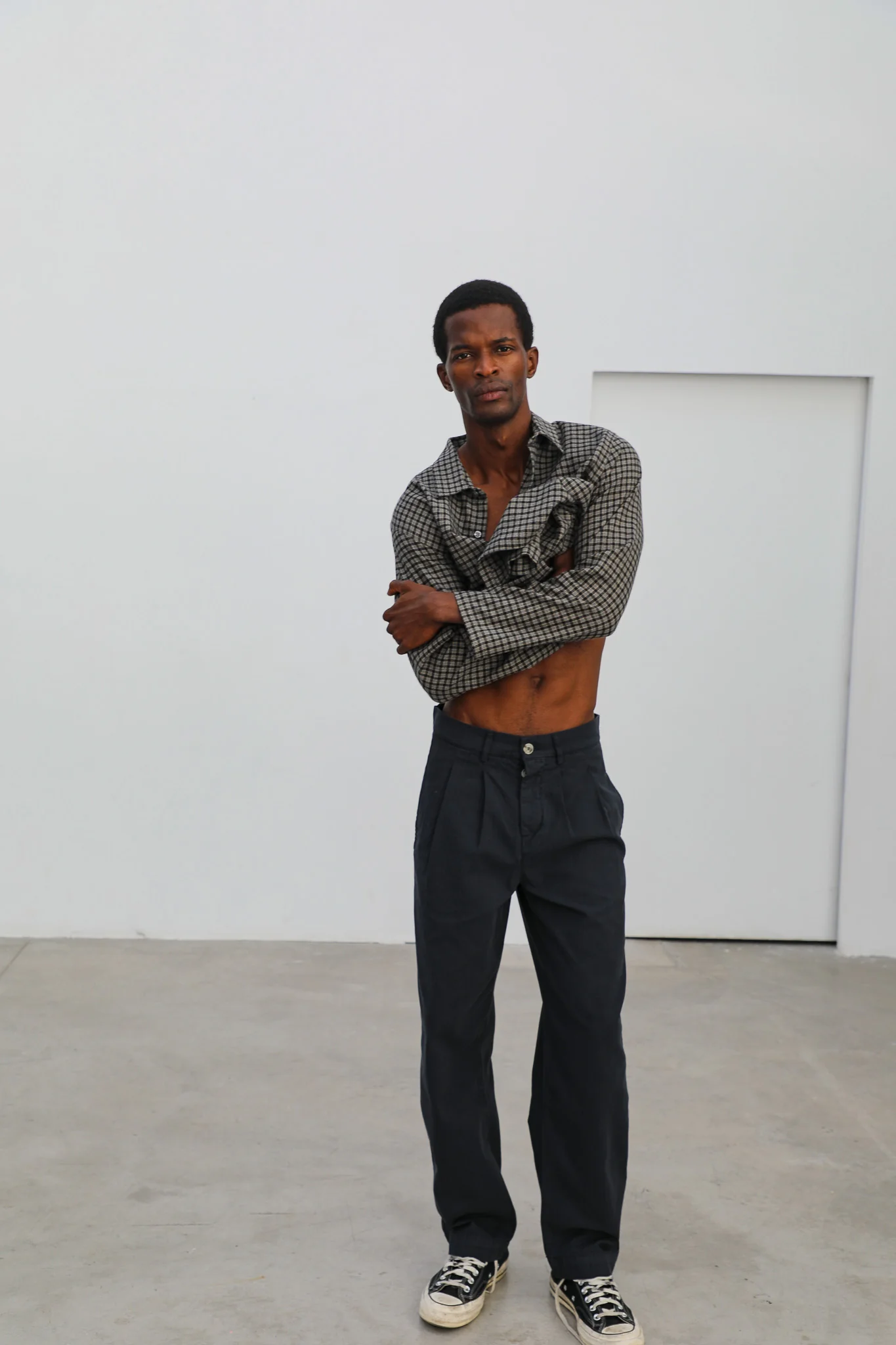 LIMITED EDITION - Square Modern Shirt Grey & Yellow - Image 10