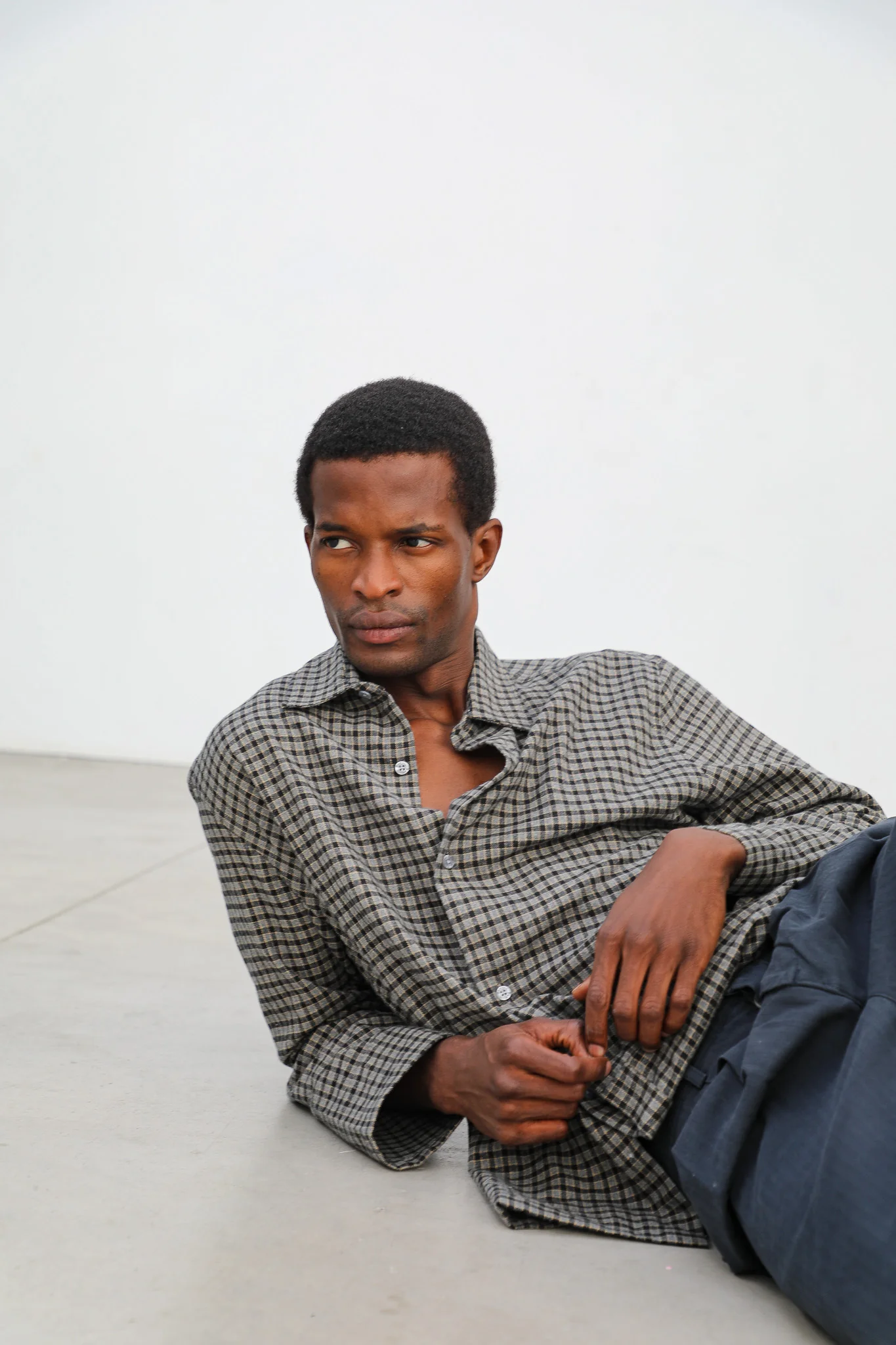 LIMITED EDITION - Square Modern Shirt Grey & Yellow - Image 6