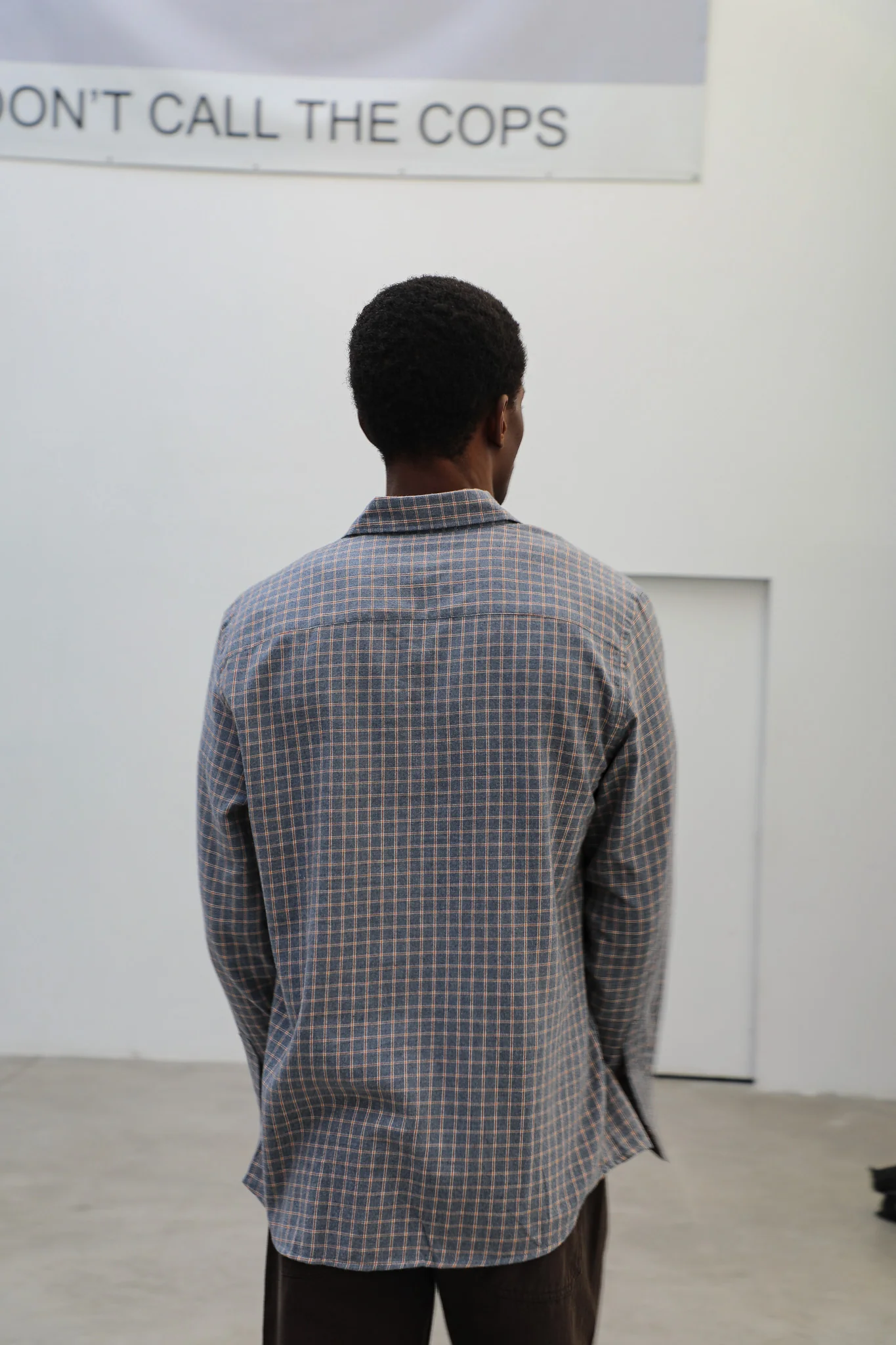 Square Shirt Grey & Orange - Image 6